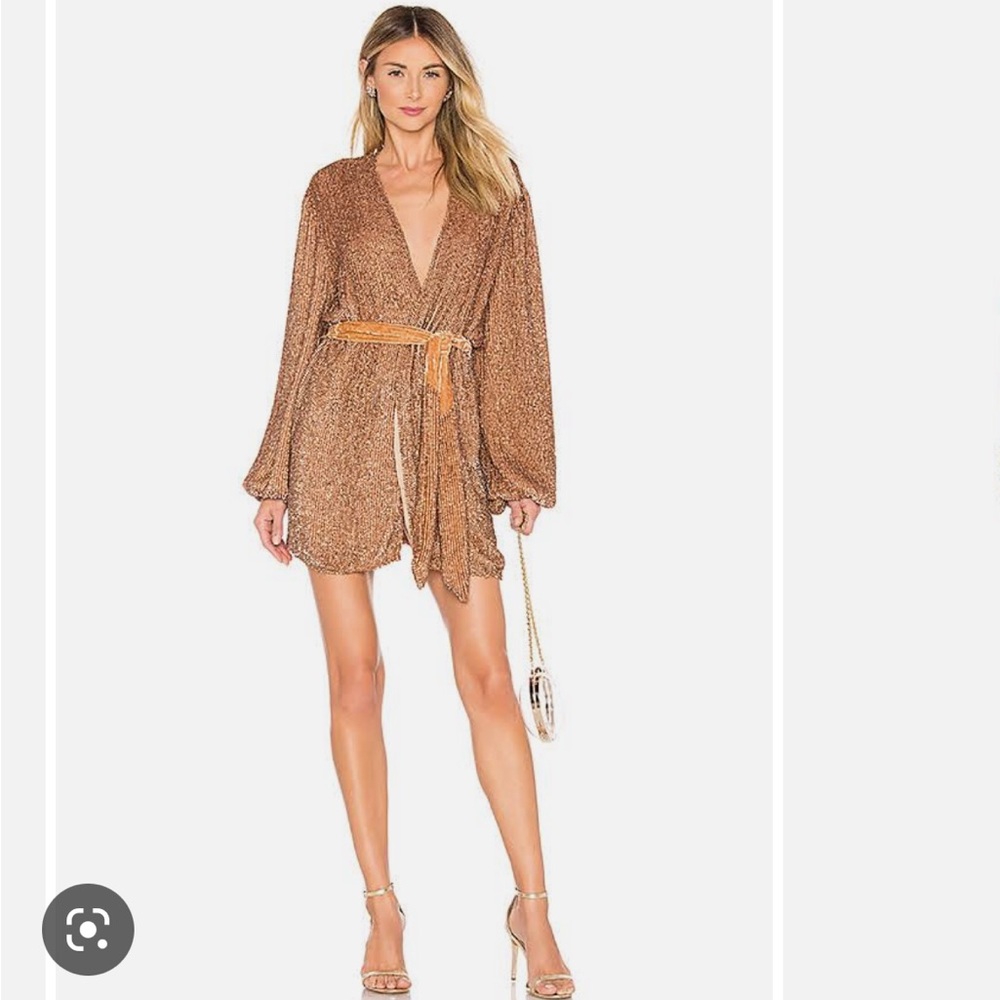 Retrofete sequins turquoise robe dress- Brand New with all tags, never worn.